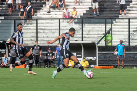 Rio, Brazil - November 07, 2021: Marco Antonio player in match between Vasco 0 vs 4 Botafogo by 34th round of Brazilian Championship (series B) in Sao Januario Stadiumのeditorial素材