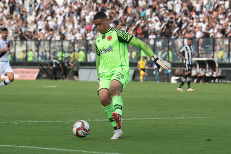 Rio, Brazil - November 07, 2021: Lucao player in match between Vasco 0 vs 4 Botafogo by 34th round of Brazilian Championship (series B) in Sao Januario Stadiumのeditorial素材