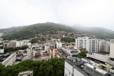 Rio, Brazil - October 05, 2021: Thousands of buildings that make up the urban landscape of the north part of the city in the Tijuca neighborhoodのeditorial素材