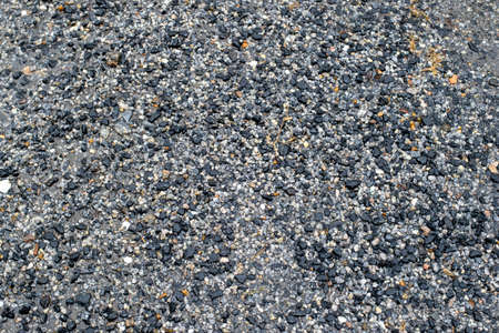 stone gravel texture lining the floor to apply as a background.の写真素材