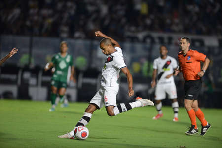 Rio, Brazil - January 29, 2022: Edimar player in match between Vasco da Gama 1 vs 1 Boavista by 2nd round of Carioca Championship (Taca Guanabara) in Sao Januario Stadiumのeditorial素材