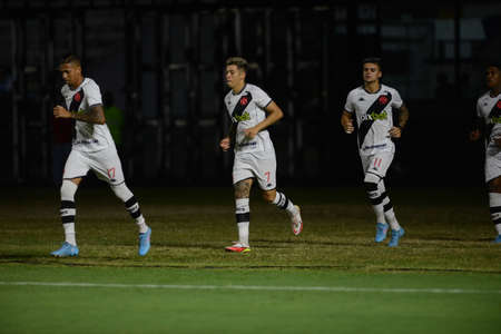 Rio, Brazil - January 29, 2022: Bruno NazÃ¡rio player in match between Vasco da Gama 1 vs 1 Boavista by 2nd round of Carioca Championship (Taca Guanabara) in Sao Januario Stadiumのeditorial素材