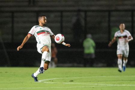 Rio, Brazil - February 09, 2022: Jhonatan player in match between Vasco da Gama 1 vs 0 Portuguesa by 5th round of Carioca Championship (Taca Guanabara) in Sao Januario Stadiumのeditorial素材