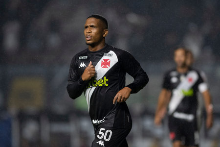 Rio, Brazil - February 09, 2022: Juninho player in match between Vasco da Gama 1 vs 0 Portuguesa by...
