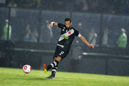 Rio, Brazil - February 09, 2022: Nene player in match between Vasco da Gama 1 vs 0 Portuguesa by 5th round of Carioca Championship (Taca Guanabara) in Sao Januario Stadiumのeditorial素材