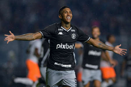 Rio, Brazil - February 02, 2022: Raniel player in match between Vasco 3 vs 2 Nova Iguacu by 3th round of Carioca Championship (Taca Guanabara) in Sao januario Stadiumのeditorial素材