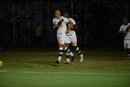 Rio, Brazil - January 29, 2022: Kadu player in match between Vasco da Gama 1 vs 1 Boavista by 2nd round of Carioca Championship (Taca Guanabara) in Sao Januario Stadiumのeditorial素材