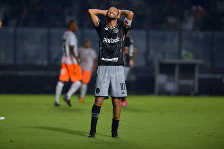 Rio, Brazil - February 02, 2022: Nene player in match between Vasco 3 vs 2 Nova Iguacu by 3th round of Carioca Championship (Taca Guanabara) in Sao januario Stadiumのeditorial素材