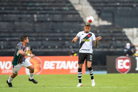Rio, Brazil - February 26, 2022: Bruno Nazario player in match between Fluminense 2 vs 0 Vasco by 9th round of Carioca Championship (Taca Guanabara) in Nilton Santos Stadiumのeditorial素材