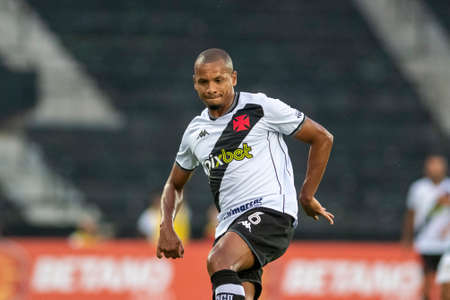 Rio, Brazil - February 26, 2022: Edimar player in match between Fluminense 2 vs 0 Vasco by 9th round of Carioca Championship (Taca Guanabara) in Nilton Santos Stadiumのeditorial素材