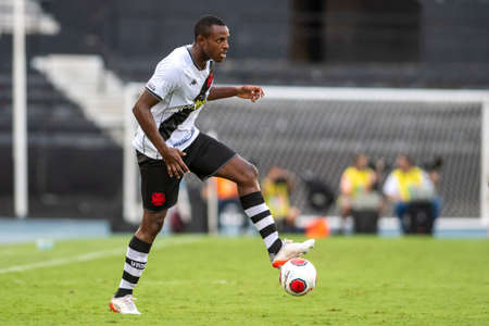 Rio, Brazil - February 26, 2022: Ulisses player in match between Fluminense 2 vs 0 Vasco by 9th round of Carioca Championship (Taca Guanabara) in Nilton Santos Stadiumのeditorial素材