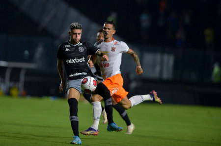 Rio, Brazil - February 02, 2022: Gabriel Pec player in match between Vasco 3 vs 2 Nova Iguacu by 3th round of Carioca Championship (Taca Guanabara) in Sao januario Stadiumのeditorial素材