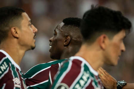 Rio, Brazil - March 09, 2022: Luiz Henrique player in match between Fluminense (BRA) 3 vs 1 Olimpia (PAR) by 3rd round of Libertadores Cup in Nilton Santos Stadiumのeditorial素材