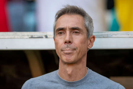 Rio, Brazil - June 05, 2022: Paulo Sousa coach in match between Flamengo vs Fortaleza by 9th round of Brazilian Championship in Maracana Stadiumのeditorial素材
