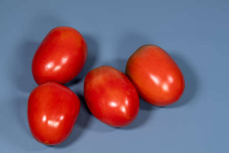 Tomato - one of the products that make up the 13 items of the Brazilian basic food basketの写真素材