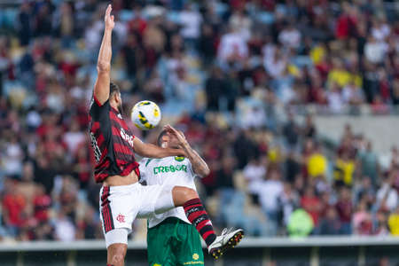 Rio, Brazil - June 15, 2022: match between Flamengo vs Cuiaba by 11th round of Brazilian Championship in Maracana Stadiumのeditorial素材