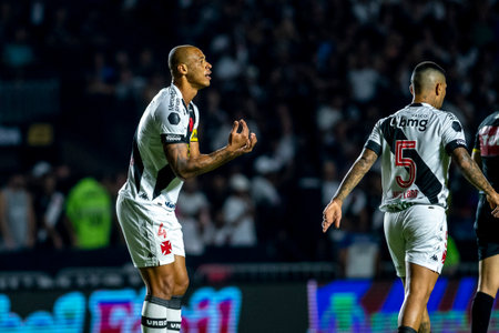 Rio, Brazil - July 28, 2022: Anderson Conceicaoo player in match between vasco vs CRB 21th round Brazilian Championship B series, in Sao Januario Stadiumのeditorial素材