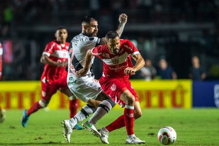 Rio, Brazil - July 28, 2022: Juan Quintero3 Anselmo Ramon player in match between Vasco vs CRB 21th round Brazilian Championship B series, in Sao Januario Stadiumのeditorial素材