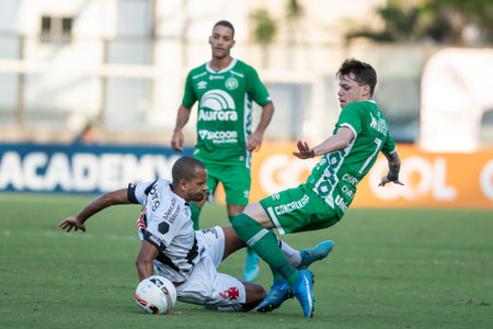 Rio, Brazil - July 31, 2022: Edimar player in match between vasco vs Chapecoense by 22th round Brazilian Championship B series, in Sao Januario Stadiumのeditorial素材