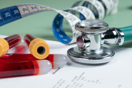 concept of blood treatment to improve metabolic syndromeの写真素材