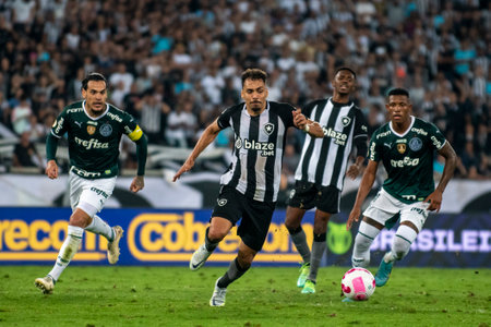 Rio, Brazil - October 03, 2022: match between Bptafogo vs Palmeiras by 29 round of Brazilian Championship, in Maracana Stadiumのeditorial素材