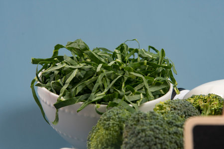 main sources of calcium for the body to help fight osteoporosis.の写真素材