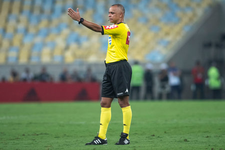 Rio, Brazil - October 19, 2022: Wilton Pereira Sampaio player in match between Flamengo vs Corinthians by second match of final round of Brazilian Cup in Maracana Stadiumのeditorial素材