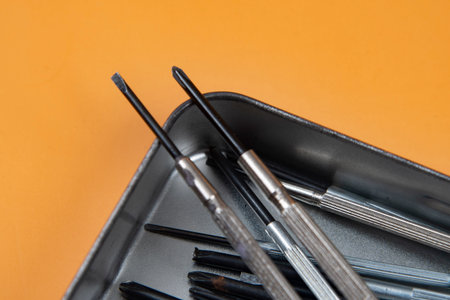 screwdrivers and philips used by watchmakers to make repairs