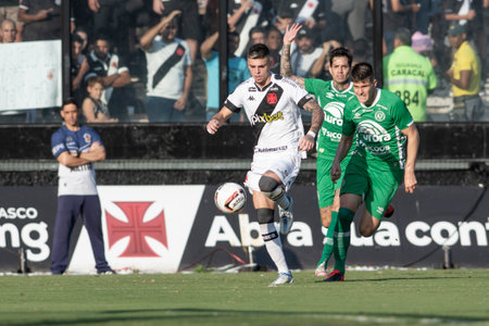 Rio, Brazil - July 31, 2022: Gabriel PEC player in match between vasco vs Chapecoense by 22nd round Brazilian Championship B series, in Sao Januario Stadiumのeditorial素材