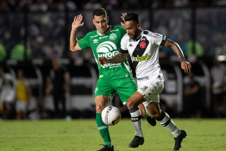 Rio, Brazil - July 31, 2022: Alex Teixeira player in match between vasco vs Chapecoense by 22th round Brazilian Championship B series, in Sao Januario Stadiumのeditorial素材