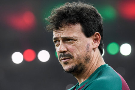 Rio, Brazil - May 06, 2023, Fernando Diniz Coach in match between Fluminense vs Vasco by Brazilian...