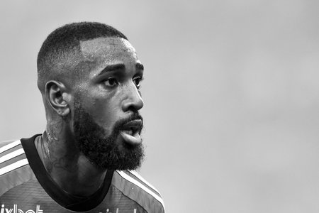 Rio, Brazil - November, 11, 2023, Gerson player in match between Flamengo vs Fluminense by Brazilian championship of 34th round, in Maracana Stadiumのeditorial素材