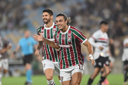 Rio, Brazil - November 27, 2025: Canobio player during the game between Fluminense 6 x 0 Sao Paulo by 36th round of Brazilian Championship at the Maracana stadiumのeditorial素材