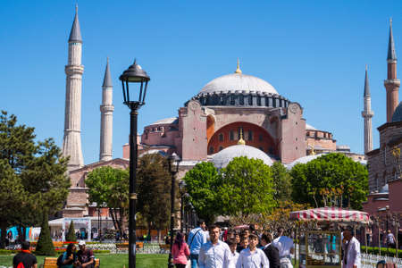 Hagia Sophia Mosque and churchのeditorial素材