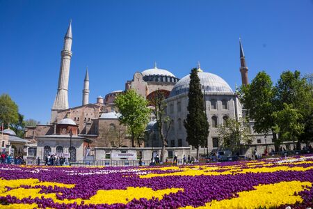 Hagia Sophia Mosque and churchのeditorial素材