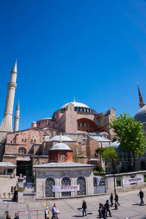 Hagia Sophia Mosque and churchのeditorial素材