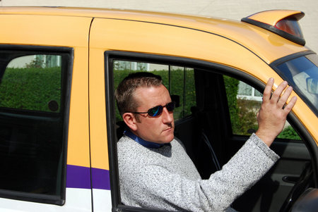 Cab driverの写真素材