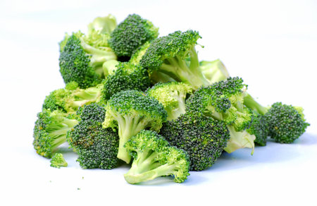 broccoli floretsの写真素材