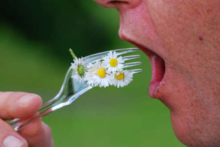 dining outdoorsの写真素材