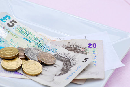 paying the billの写真素材