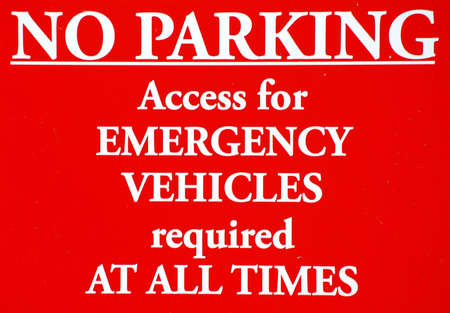 no parkingの写真素材