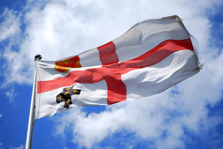 st georges flagの写真素材