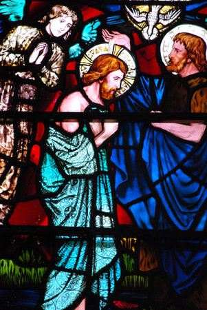 stained glass window