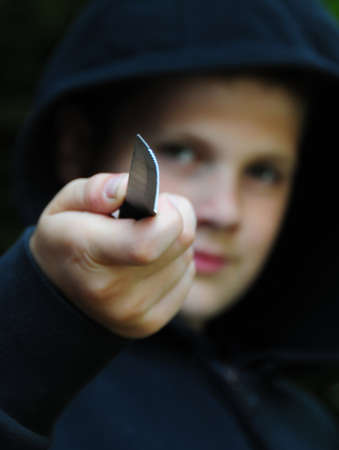 knife crimeの写真素材