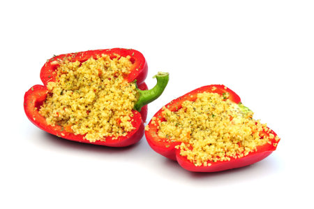 stuffed peppersの写真素材