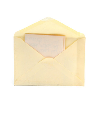 letter and envelope