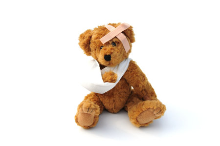 Poorly teddy bear