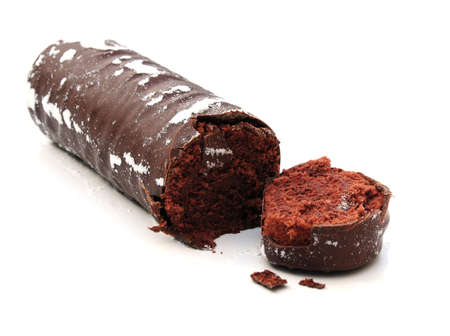 chocolate logの写真素材