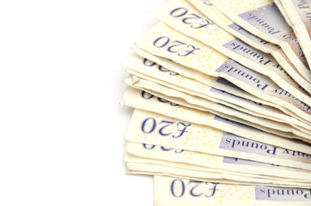 Twenty pound notes