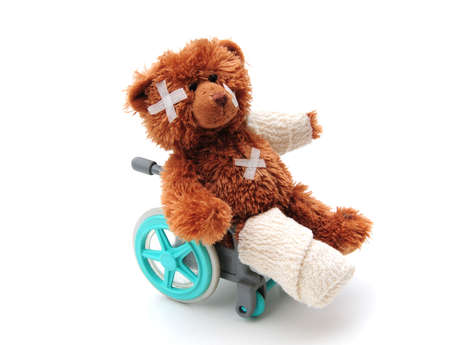 poorly bearの写真素材